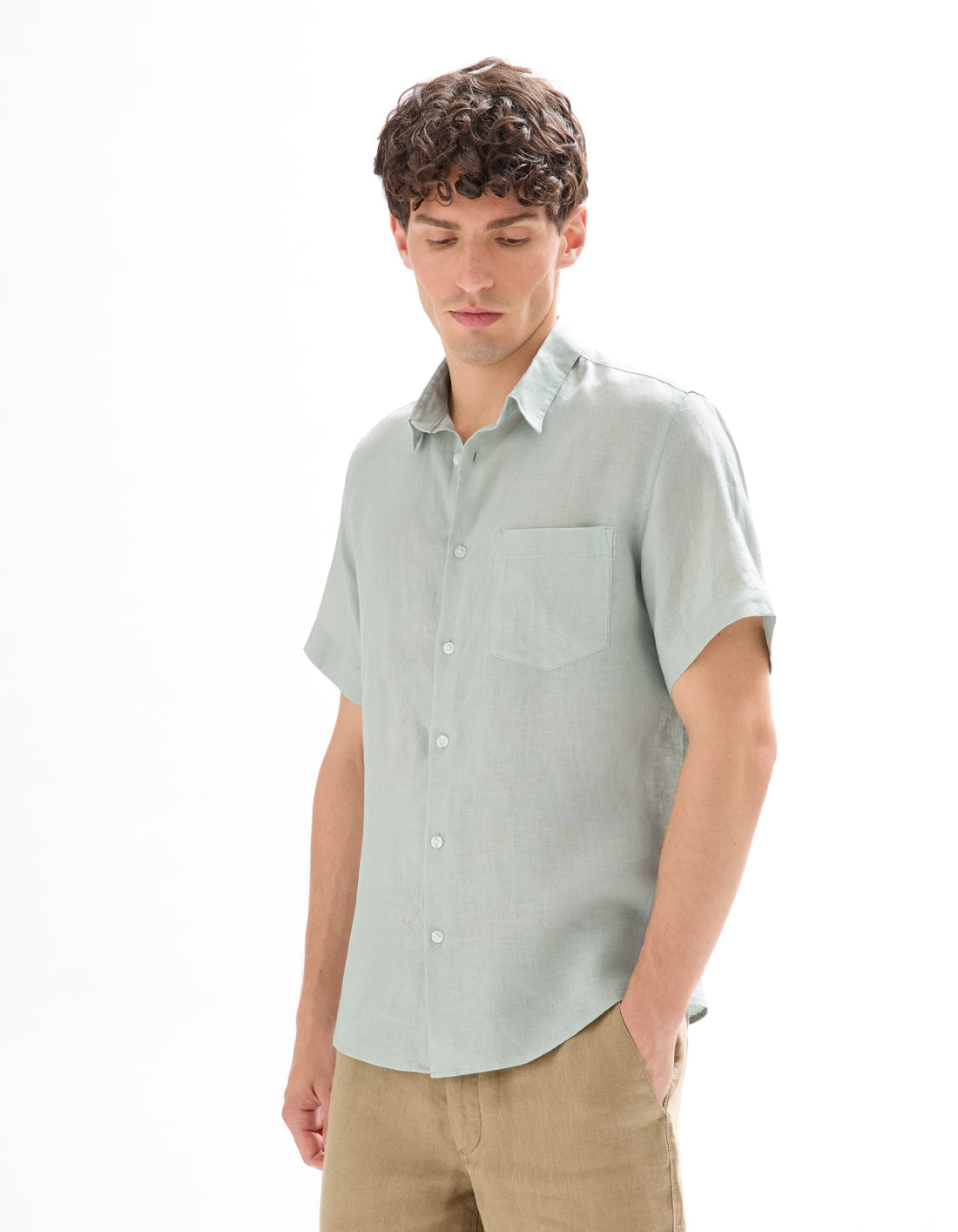 mint Short sleeves Shirt