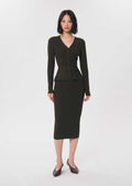 Gisela sweater in khaki by Tara Jarmon