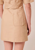 Robin beige cotton dress by Tara Jarmon Lebanon