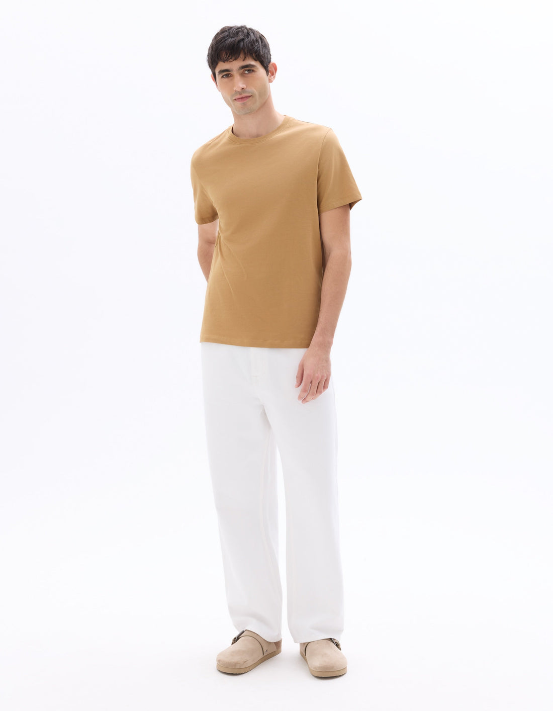 Regular Fit Crew Neck T-Shirt - 100% Cotton Celio