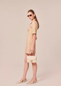 Robin beige cotton dress by Tara Jarmon Lebanon