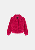 Bianca  garnet faux fur for women