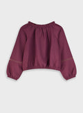 Girl Shirts - Burgundy