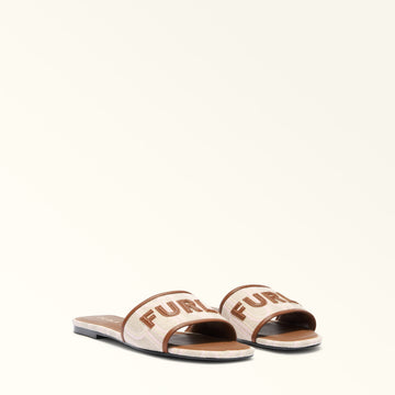 Furla Brezza Sandal T.10 in White - Shoes 
