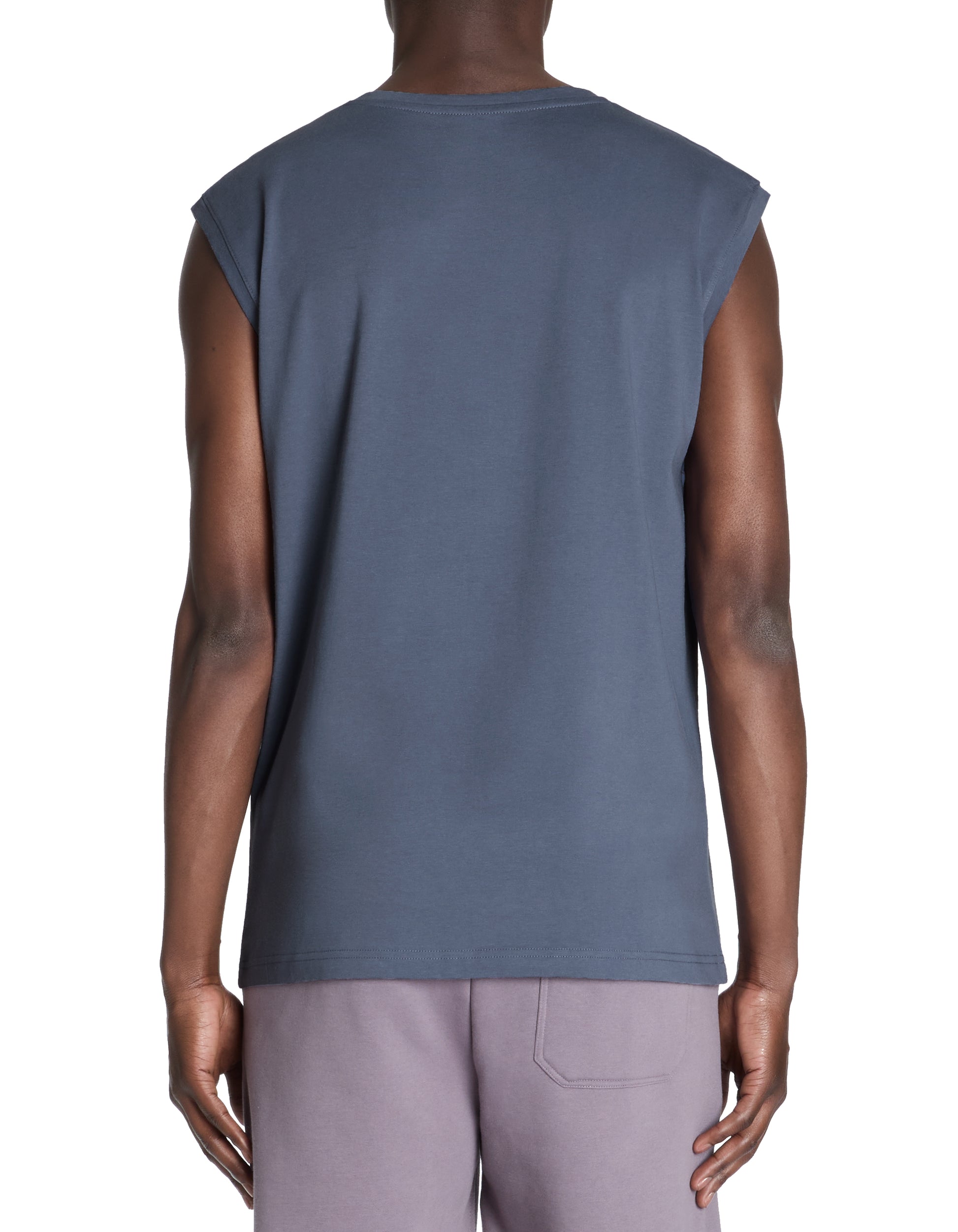 Grey Blue Singlet - Celio Lebanon