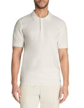 Beige Short Sleeves Polo for Men