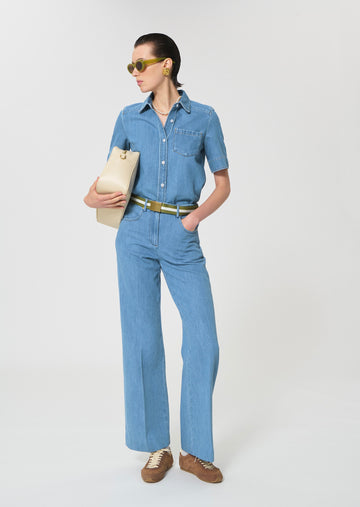 jeans in blue denim