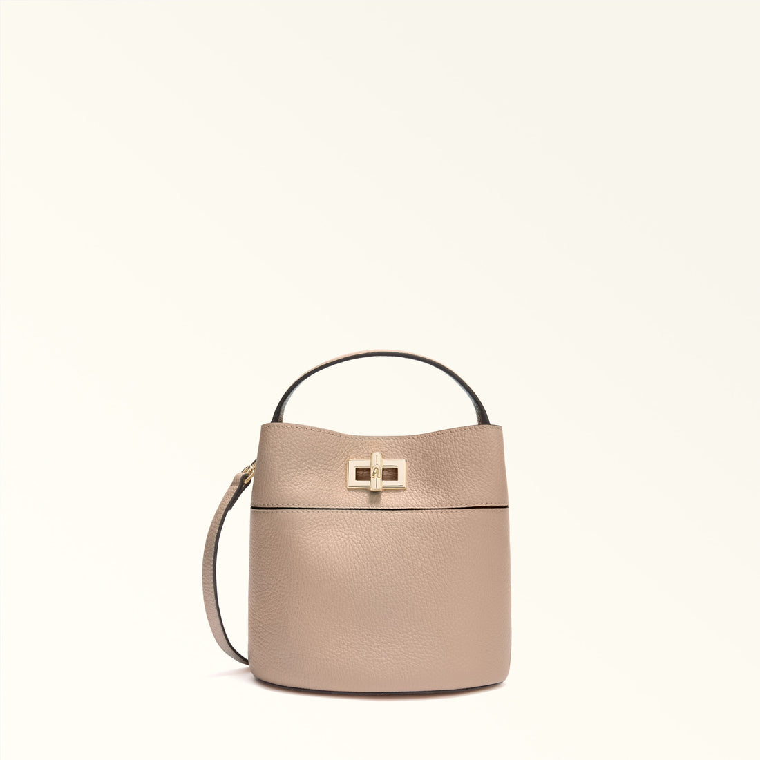 Furla Amelia Mini Bucket Bag in White - Bags 