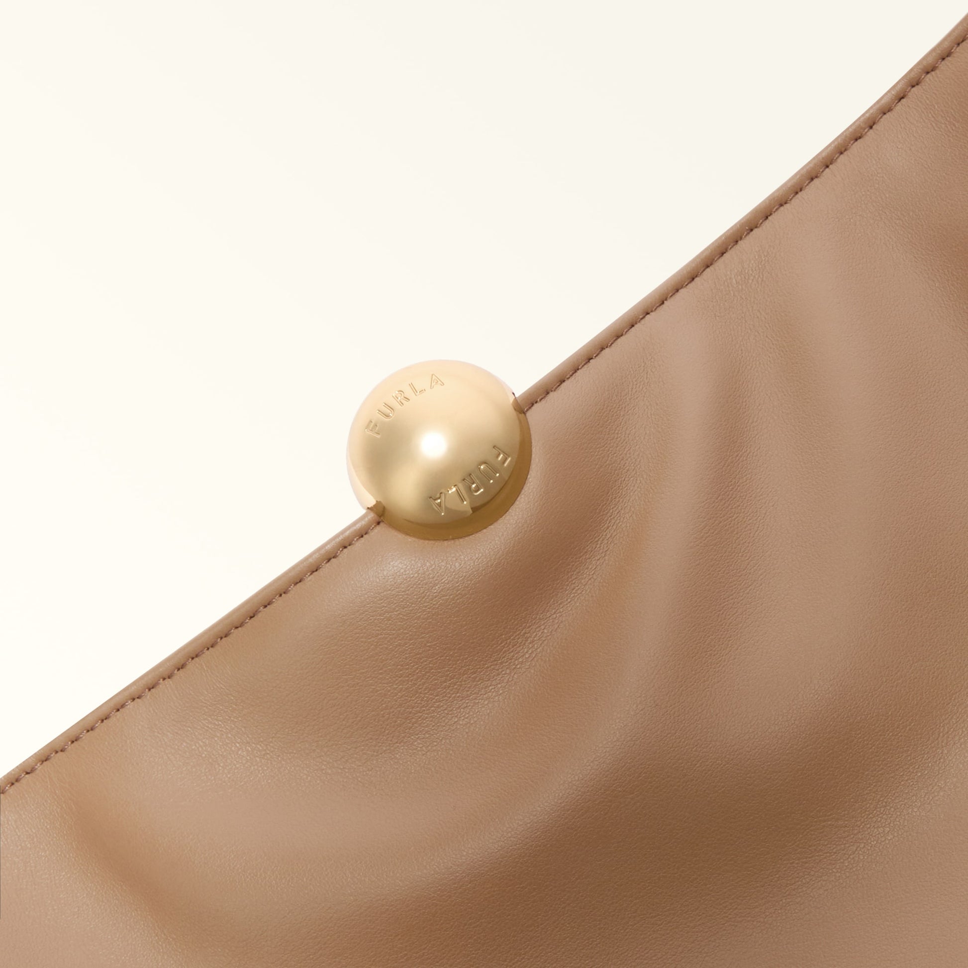 Furla Sfera Soft L Shoulder  Bag In Leather