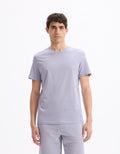 lavande Short sleeves TShirt