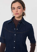 Ritchie dress in navy by Tara Jarmon