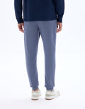 Heather Grey Blue Jog Pants - Celio Lebanon