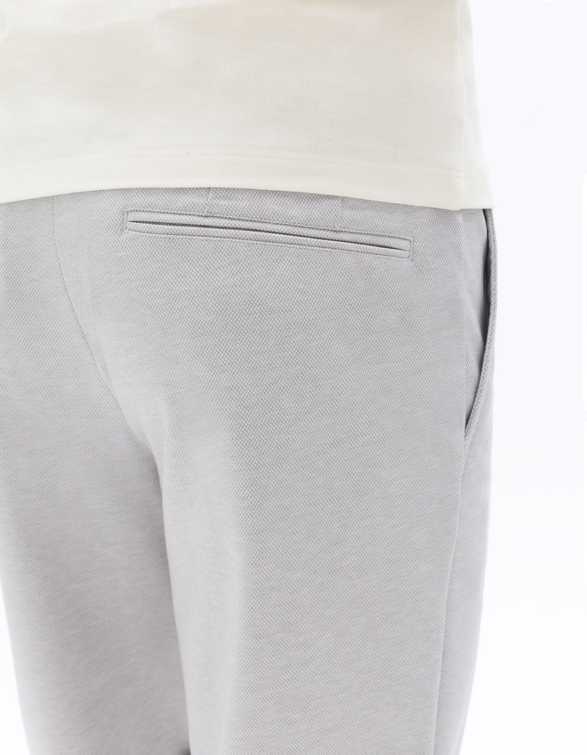 Celio Light Grey 24/7 Knit Bermuda Shorts - Grey