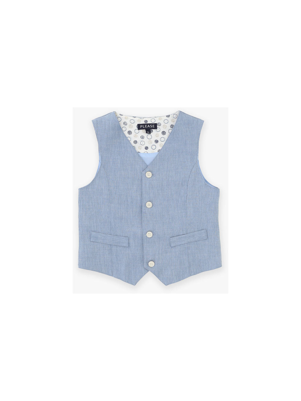 blue vest VEST KHABBAZ