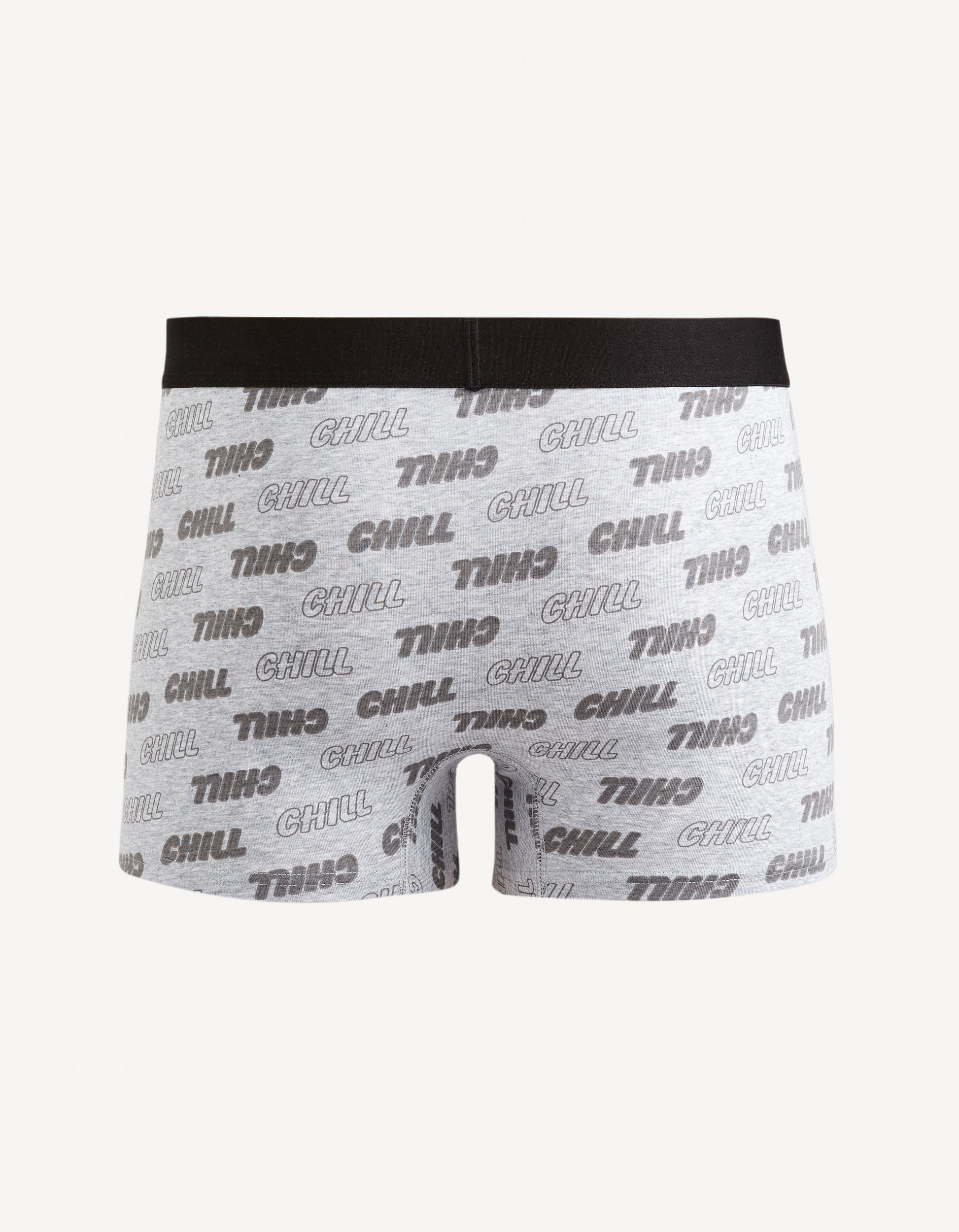 FICHILL GREY MEL BOXERS - Celio lebanon
