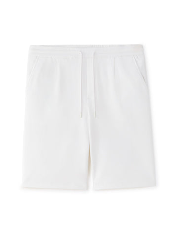Loose Twill-Effect Knit Bermuda Shorts Celio