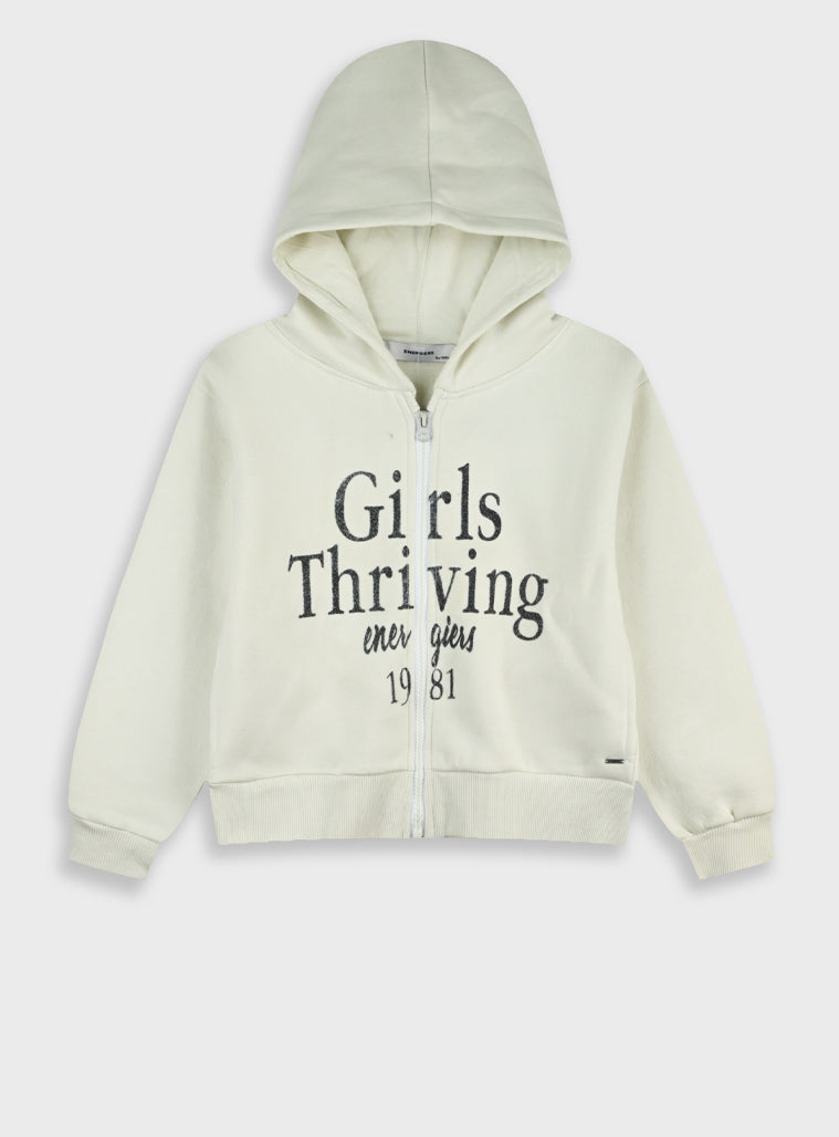 Cotton Girl Cardigan - Ice