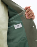 100% Linen Slim Fit Suit Jacket Celio