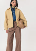 Chloe shirt in denim blue cotton by Tara Jarmon