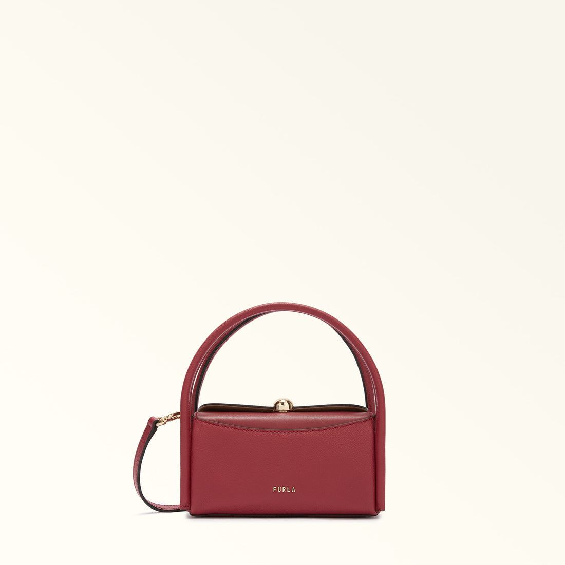 Furla Nicole L Boston  Bag In Leather