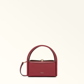 Furla Nicole L Boston  Bag In Leather