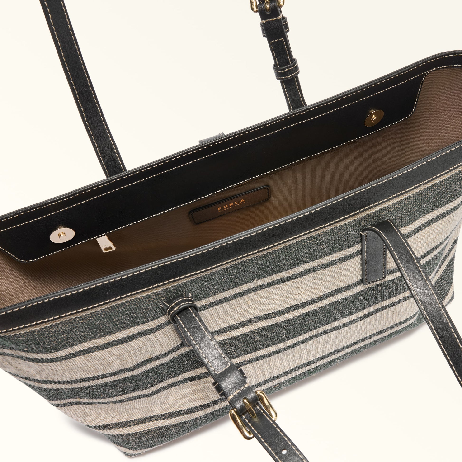 Furla Debby L Tote in Blue - Bags 