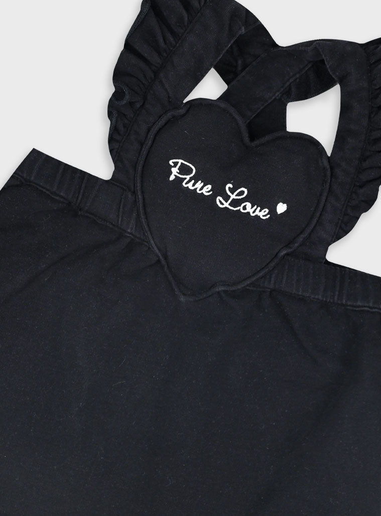  Black Infant'S Set For Girl