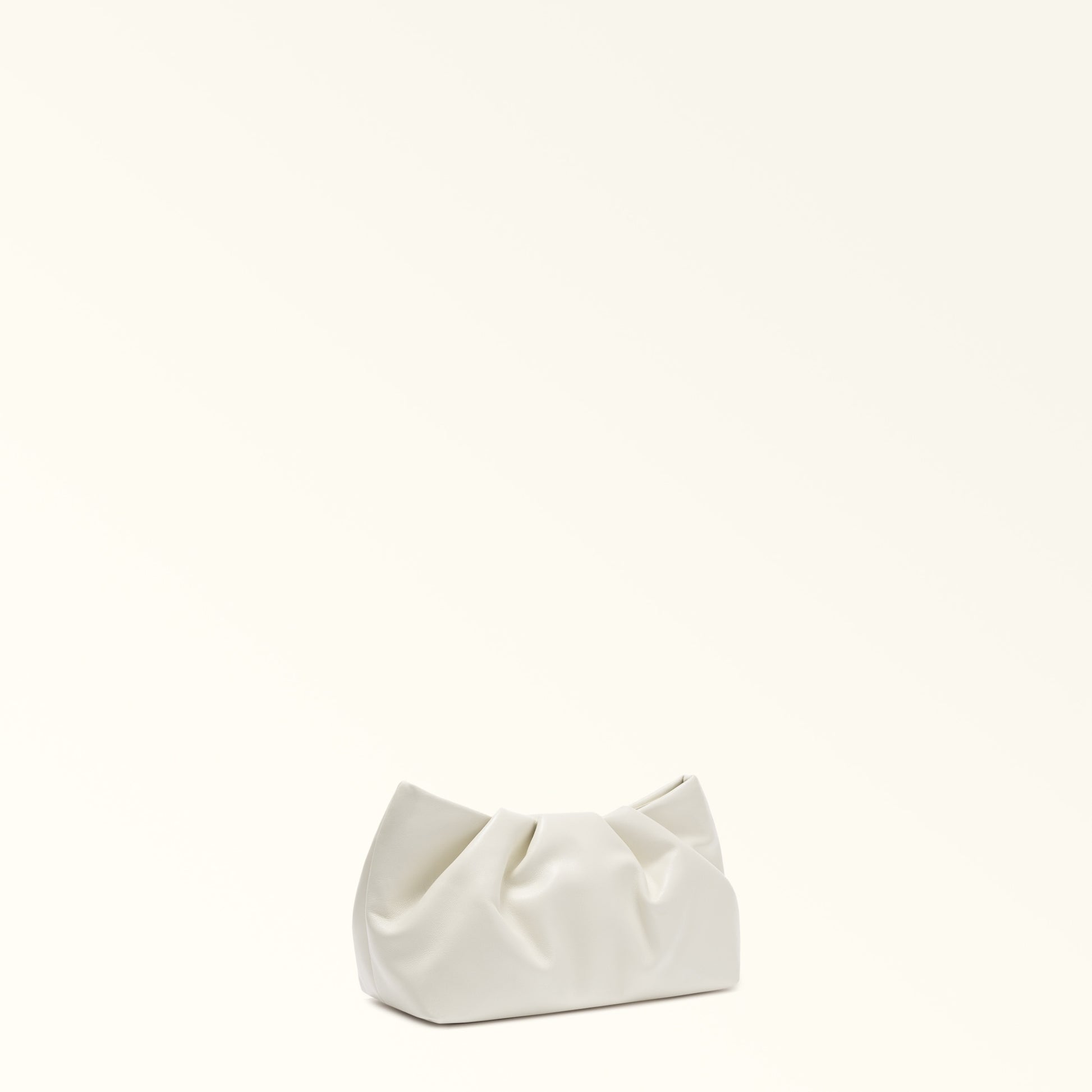 Furla Delia Mini Clutch in White - Bags 