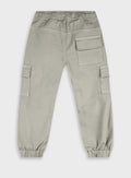 Cotton Boy Trousers - Elephant