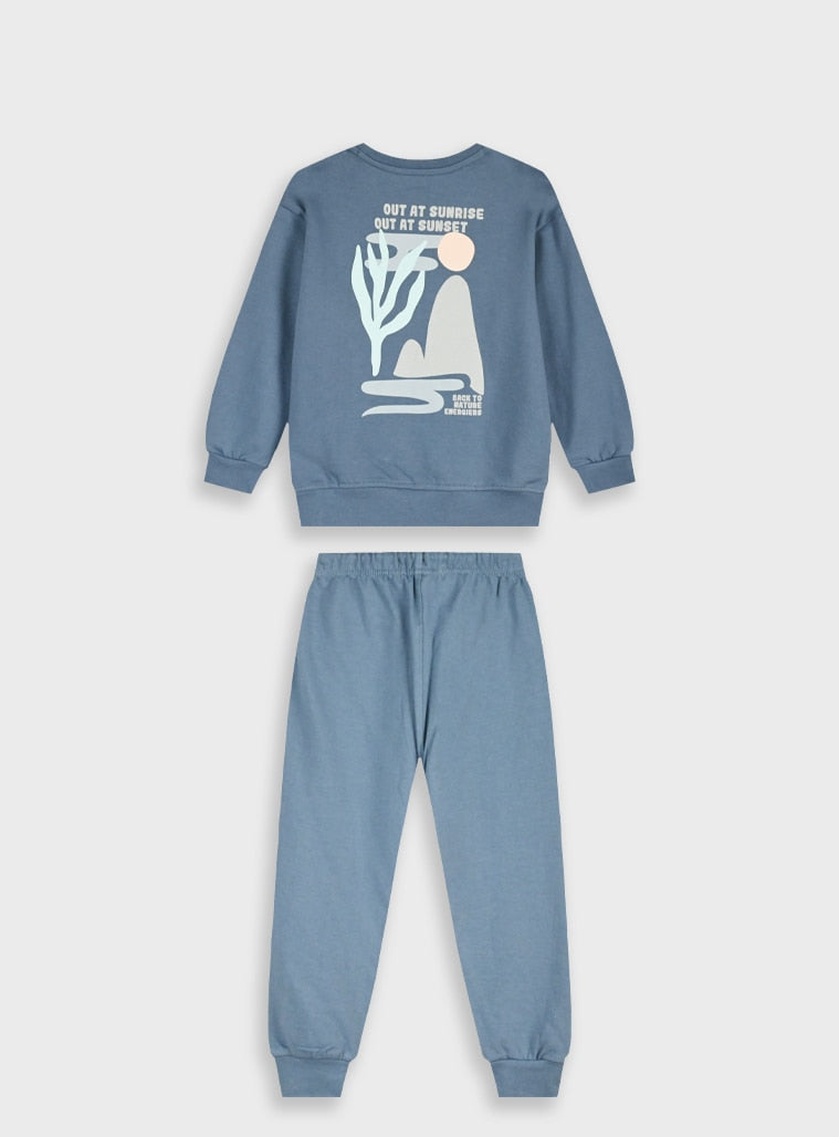 Blue Tracksuit(Louse,Trousers) for Boys