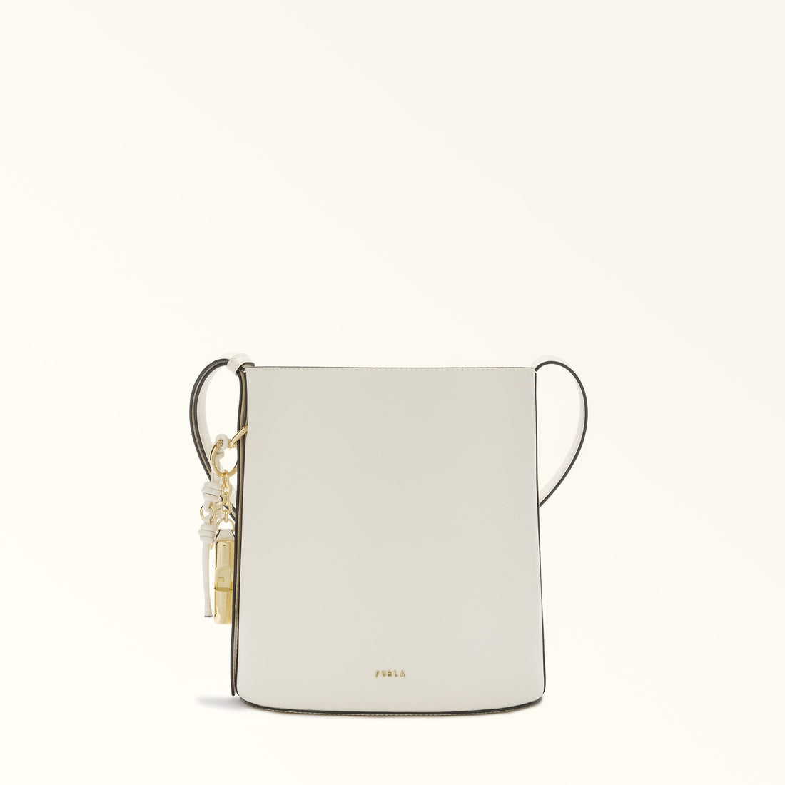 Furla Roxie S Bucket  Bag In Leather