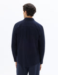 Blue Navy Long sleeves Shirt for men