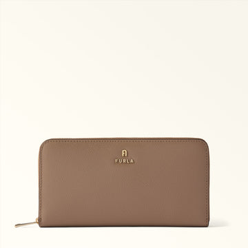 Furla Camelia Xl Zip Around in Grey - Wallets 