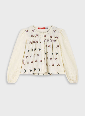 Children's White Shirt For Girl