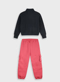 Children's Black Tracksuit For Girl