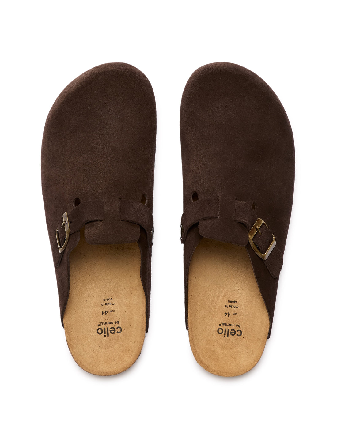 Closed-Back Clogs<br>Brown