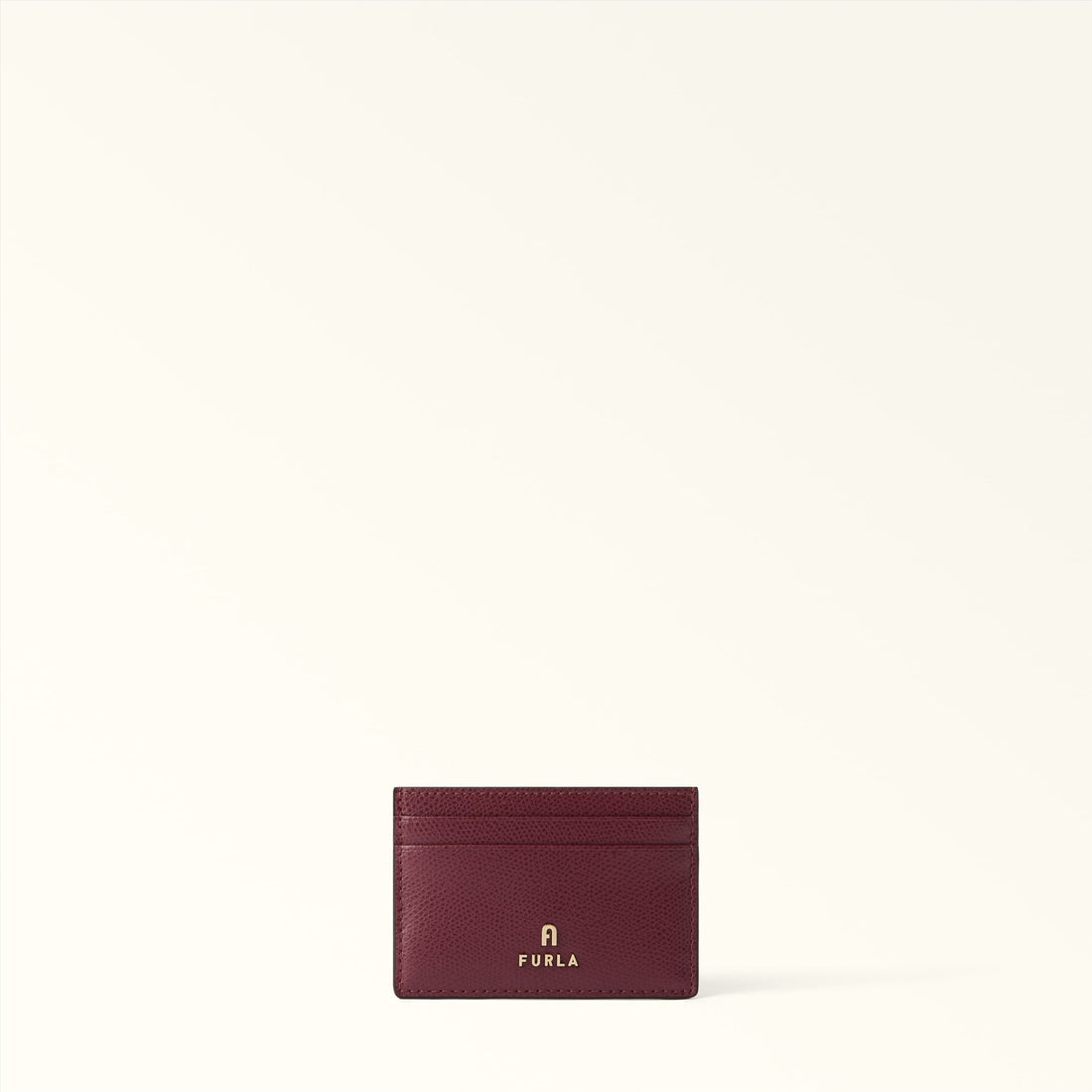 Furla Camelia S Card Case in Red - Wallets 
