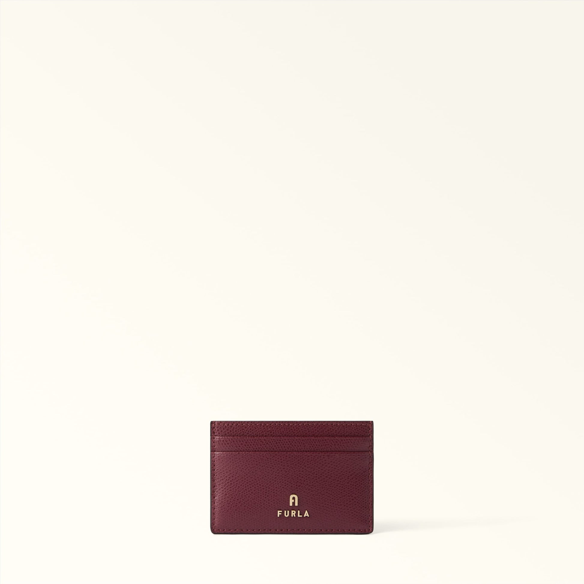 Furla Camelia S Card Case in Red - Wallets 