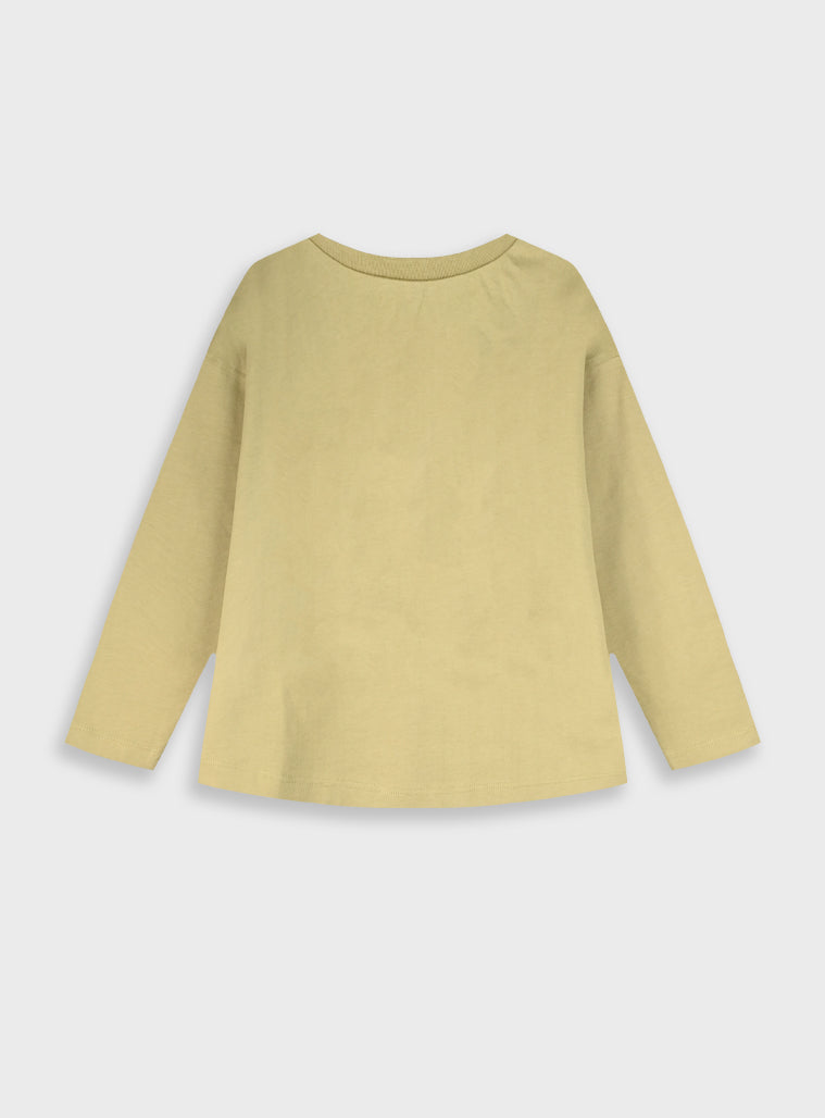 Cotton Girl Blouse - Sand