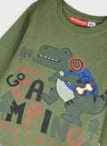 Cotton Boy Blouse - Khaki