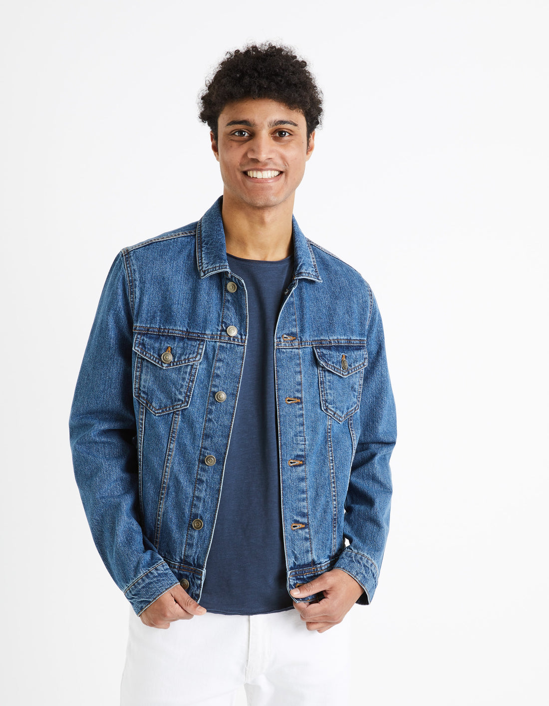 DUDENS DOUBLE STONE JACKET - Celio lebanon