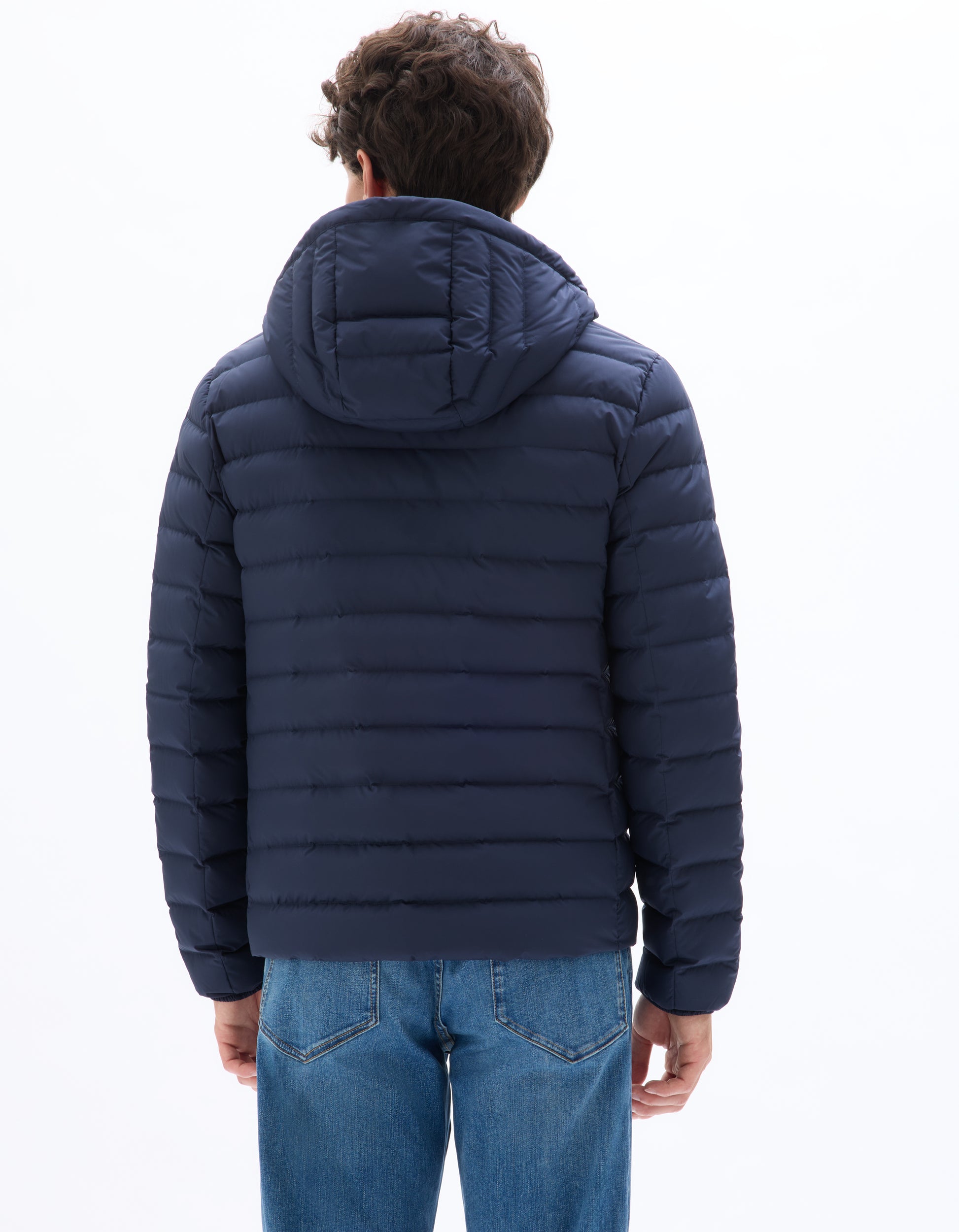Navy Puffy Jacket - Celio Lebanon
