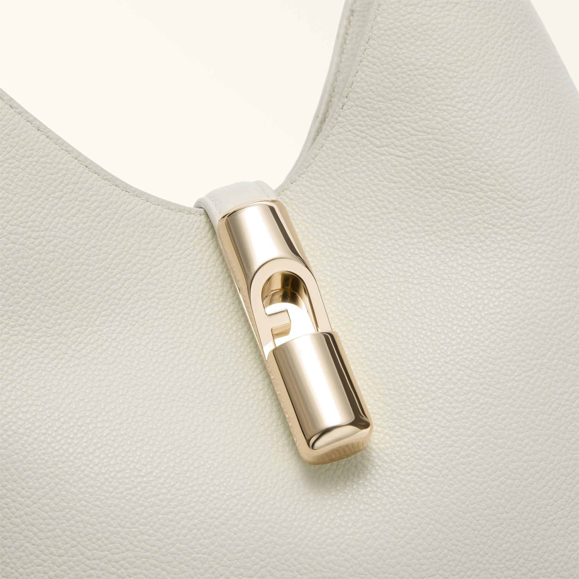 Furla Goccia S Hobo in White - Bags 
