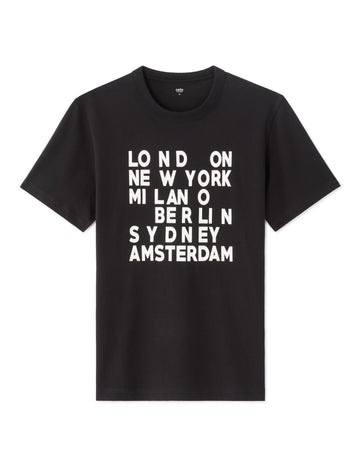 Celio Cotton Short Sleeves Tshirt - Black