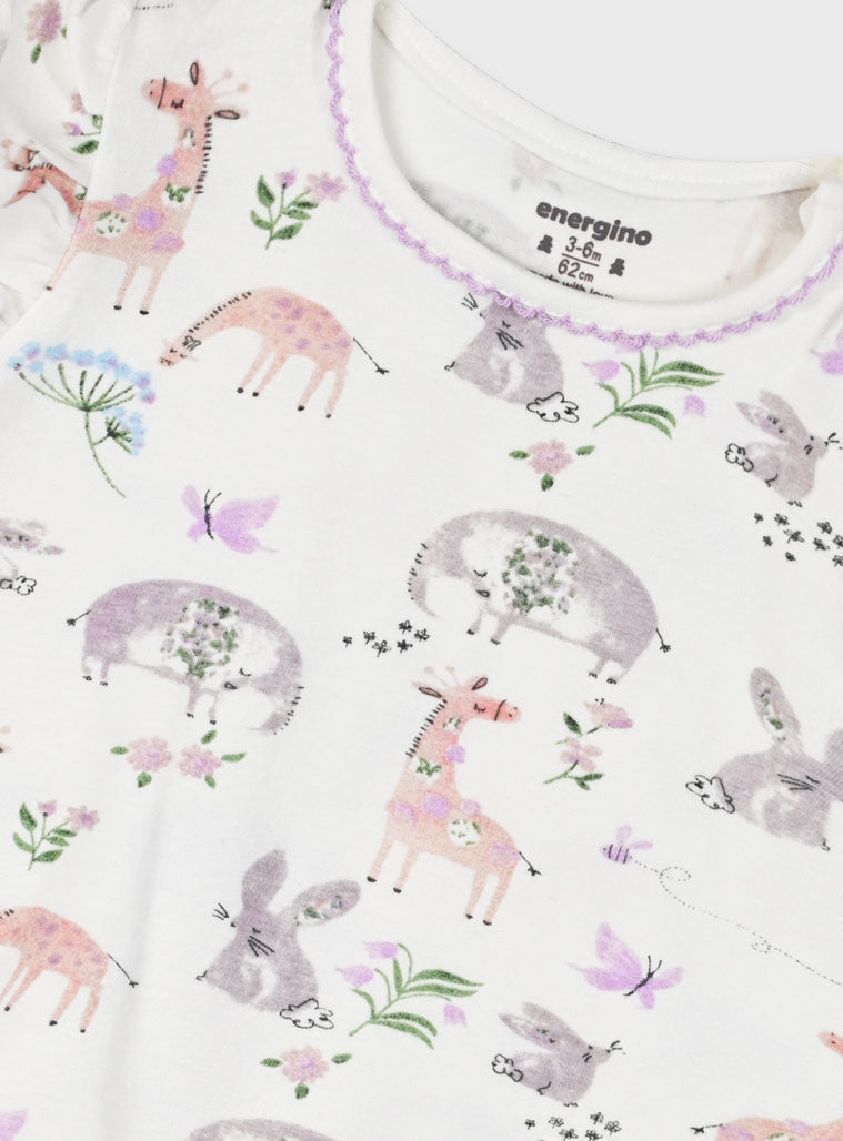 Set 2 rompers for baby girls Energiers