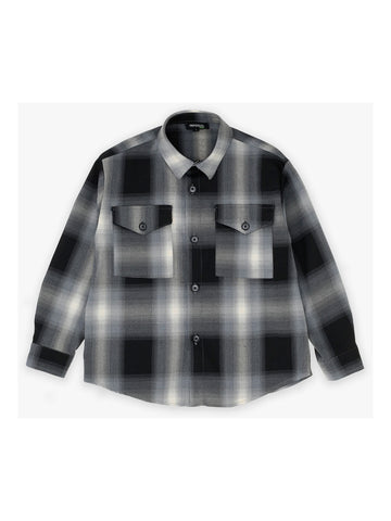 grey shirt SHIRT KHABBAZ
