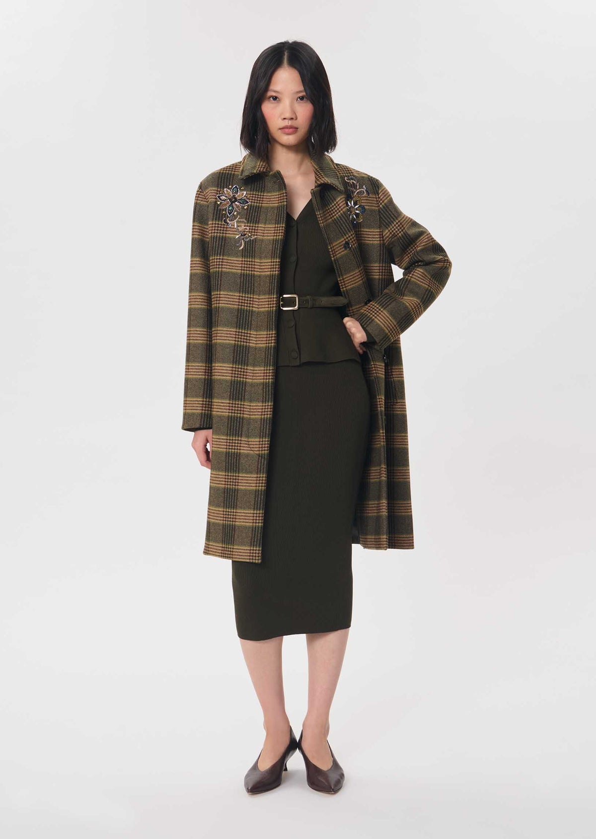 Gisela sweater in khaki by Tara Jarmon