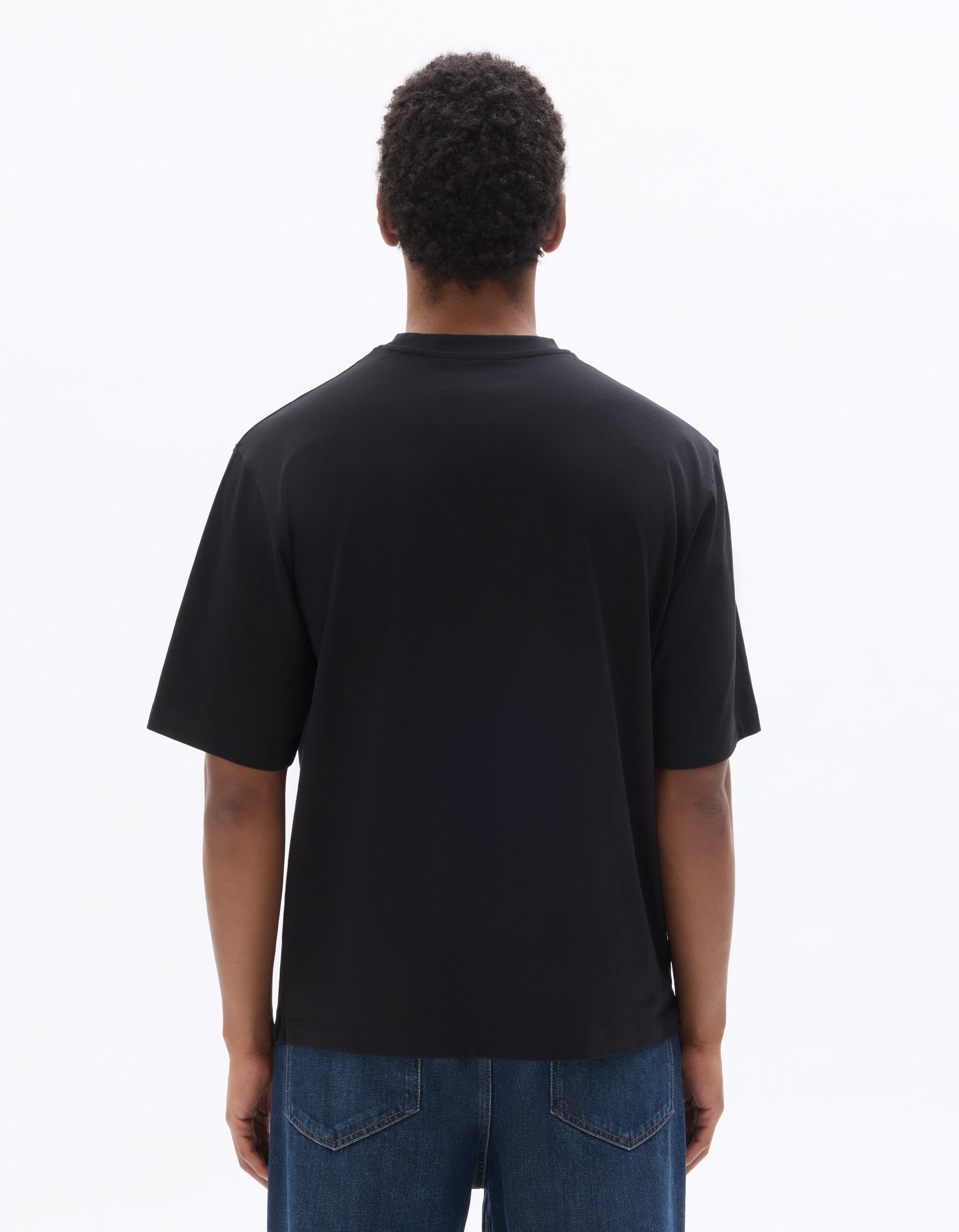 Celio Sakamoto Days - Cup noodles and black t-shirt - Black