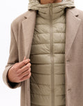 Beige Puffy Jacket - Celio Lebanon