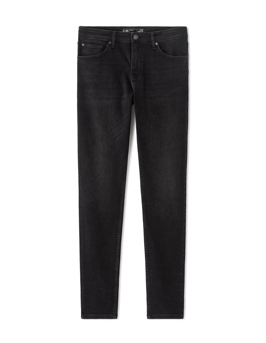 Faded Black H25 Jeans 3 Lengths - Celio Lebanon